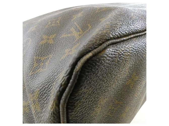 Borsa Louis Vuitton Monogram Neverfull GM Marrone - vista 3