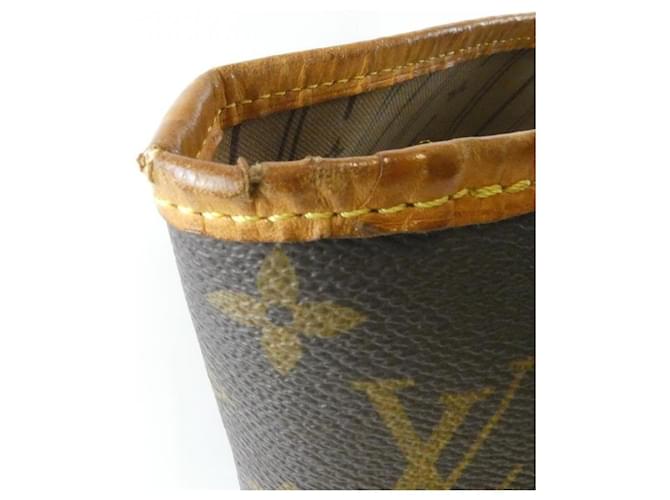 Borsa Louis Vuitton Monogram Neverfull GM Marrone - vista 4