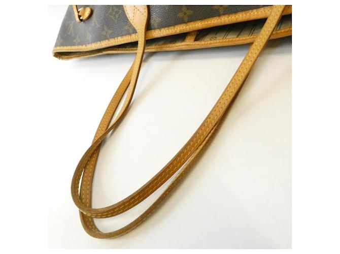 Borsa Louis Vuitton Monogram Neverfull GM Marrone - vista 6