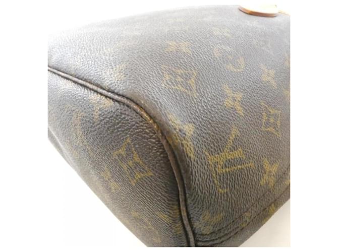 Borsa Louis Vuitton Monogram Neverfull PM Marrone - vista 2