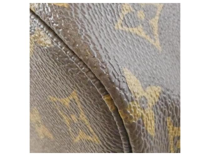 Borsa Louis Vuitton Monogram Neverfull PM Marrone - vista 4