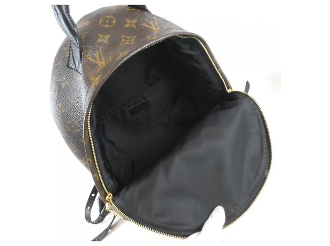 Zaino Louis Vuitton Monogram Palm Springs MM Marrone - vista 10
