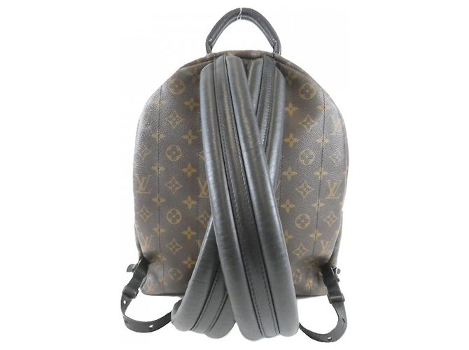 Zaino Louis Vuitton Monogram Palm Springs MM Marrone - vista 2