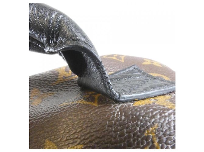 Zaino Louis Vuitton Monogram Palm Springs MM Marrone - vista 6