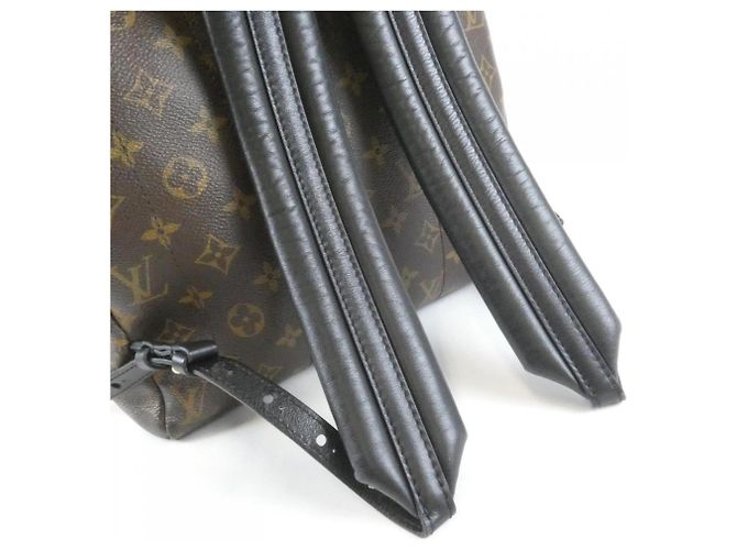 Zaino Louis Vuitton Monogram Palm Springs MM Marrone - vista 7