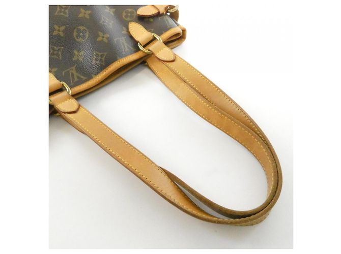 Borsa a tracolla Louis Vuitton Monogram Batignolles Vertical Marrone - vista 5