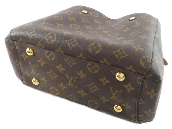 Borsa Louis Vuitton Monogram Montaigne BB Marrone - vista 2