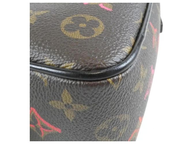Borsa a tracolla Louis Vuitton Monogram Sac Coeur Marrone - vista 3
