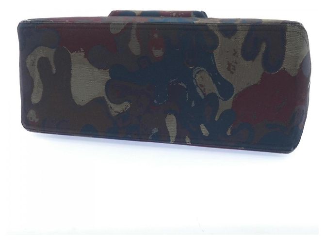 Borsa Christian Dior Dior PETER DOIG Rosso Blu navy - vista 4