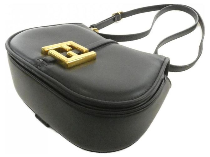 Borsa a spalla piccola Fendi Camon - vista 3