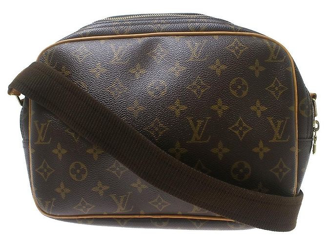 Louis Vuitton Reporter Monogram PM Marrone - vista 2