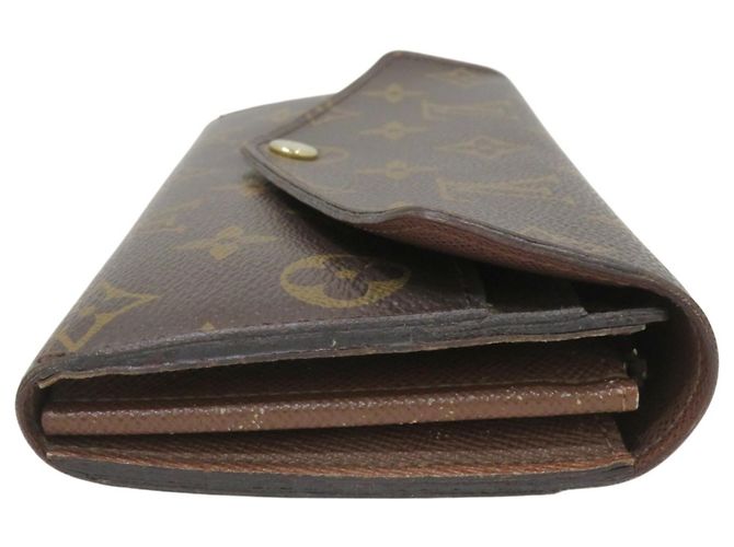 Louis Vuitton Portefeuille Sarah Long Wallet Marrom - vista 8