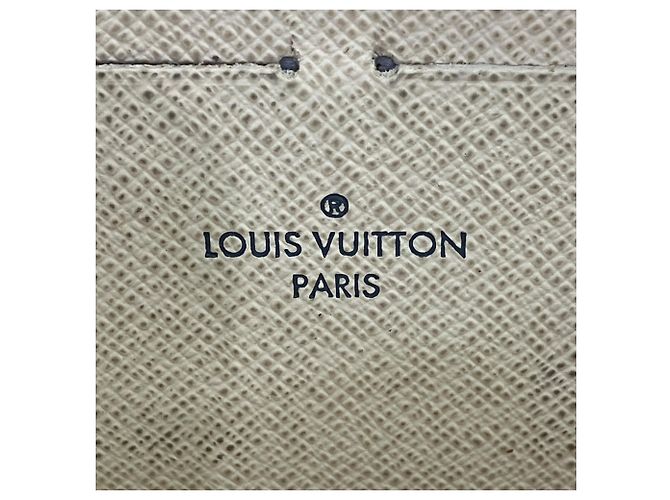 Cartera larga Louis Vuitton Damier Azur Blanco - vista 4