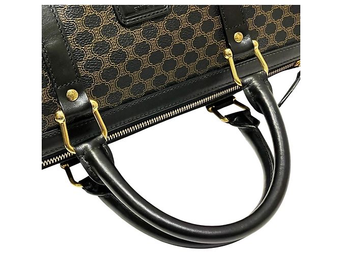 Céline Borsa Celine Macadam Marrone Nero - vista 9