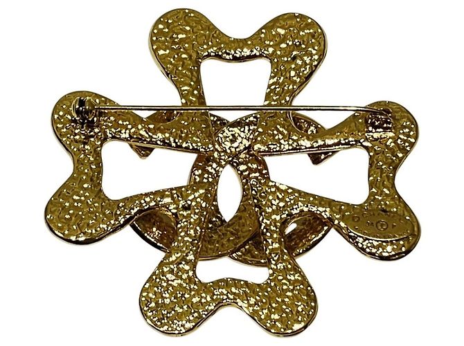Spilla Chanel Coco Mark in lega - vista 3