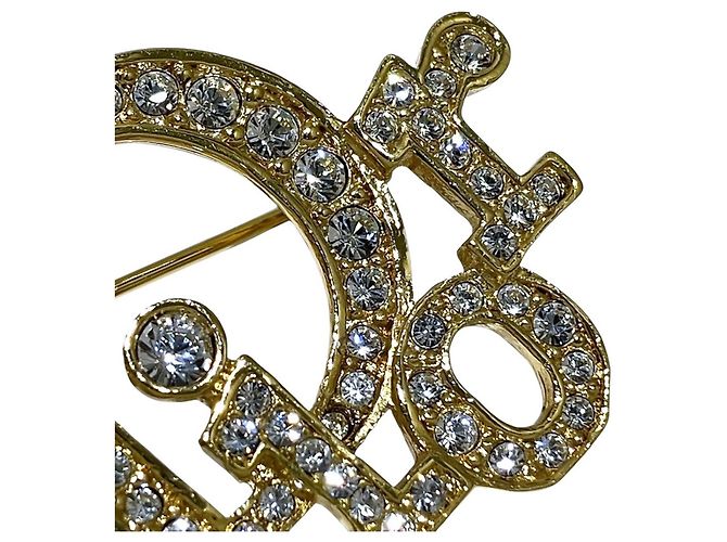 Spilla Christian Dior con strass - vista 6
