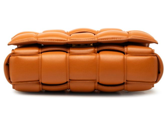 Borsa a tracolla Padded Cassette Bottega Veneta Marrone - vista 3