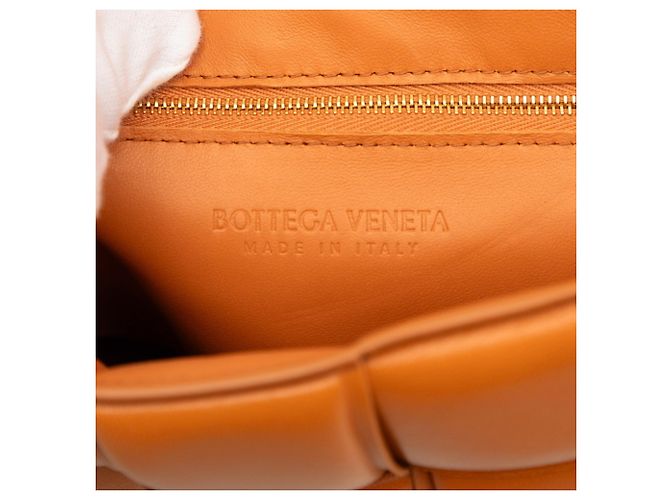 Borsa a tracolla Padded Cassette Bottega Veneta Marrone - vista 5