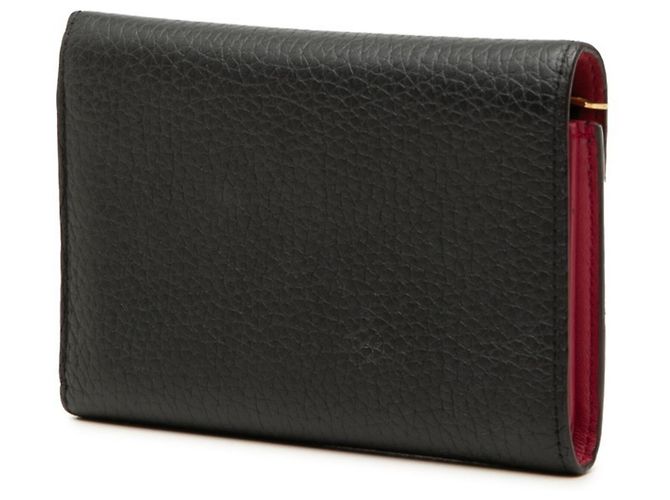 Louis Vuitton Portefeuille Capucines Compact Tri-fold Wallet Nero - vista 2