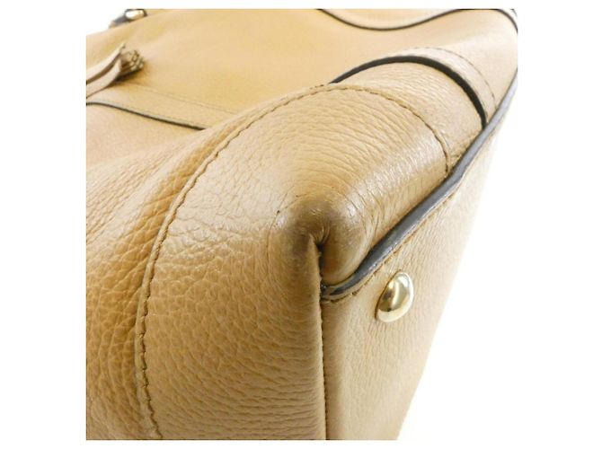 Borsa Gucci 336660 in pelle beige - vista 3