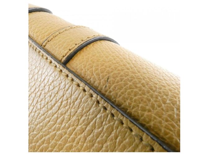 Borsa Gucci 336660 in pelle beige - vista 4