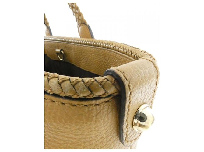 Borsa Gucci 336660 in pelle beige - vista 5