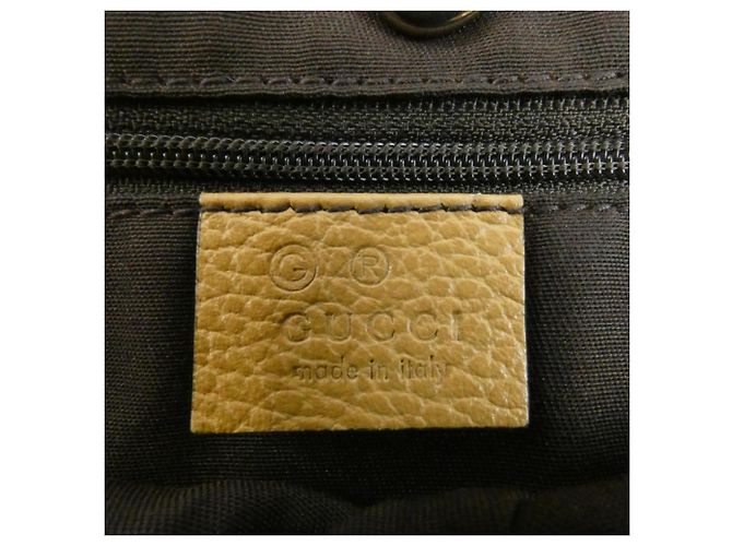 Borsa Gucci 336660 in pelle beige - vista 9