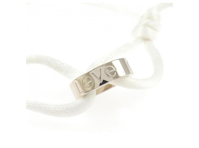 Pingente para pulseira Cartier Love em ouro branco - vista 2