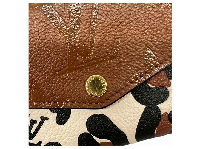 Monedero Louis Vuitton Monogram Empreinte Castaño - vista 6