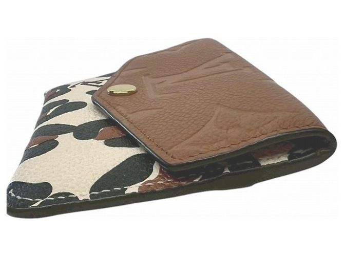 Monedero Louis Vuitton Monogram Empreinte Castaño - vista 9