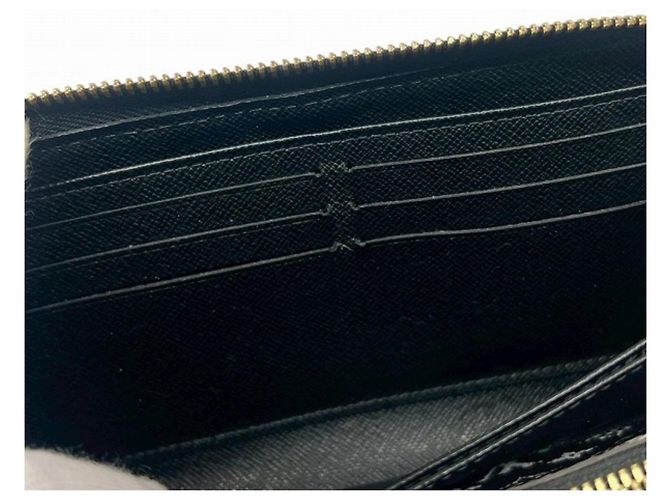 Louis Vuitton Zippy Wallet Long Monogram Giant Toile Nero - vista 8