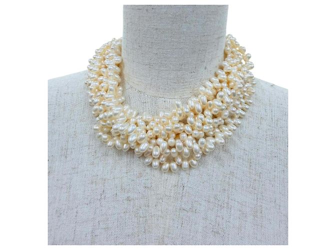 Collana di perle Torsade Paloma Picasso di Tiffany & Co. Argento Bianco - vista 3