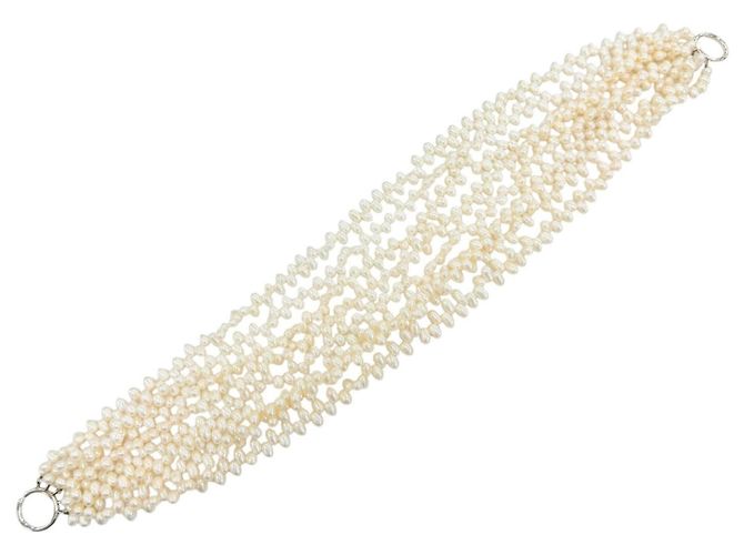 Collana di perle Torsade Paloma Picasso di Tiffany & Co. Argento Bianco - vista 5
