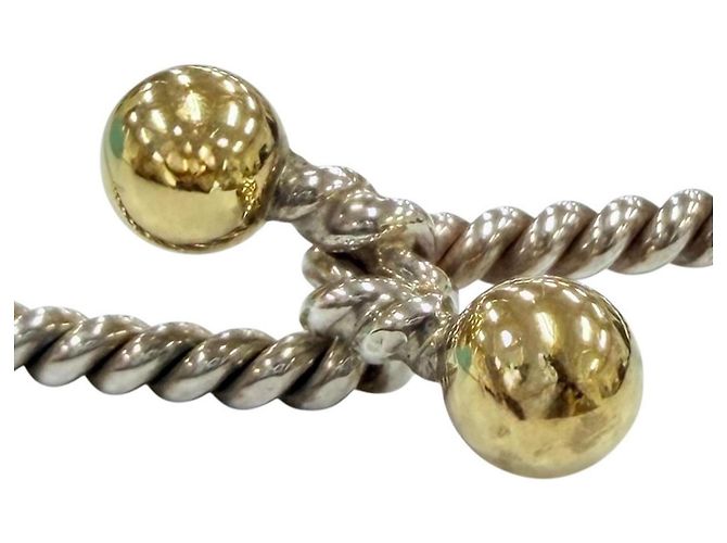 Tiffany & Co. Bracciale Rigido Double Eye Twist Argento D'oro - vista 5