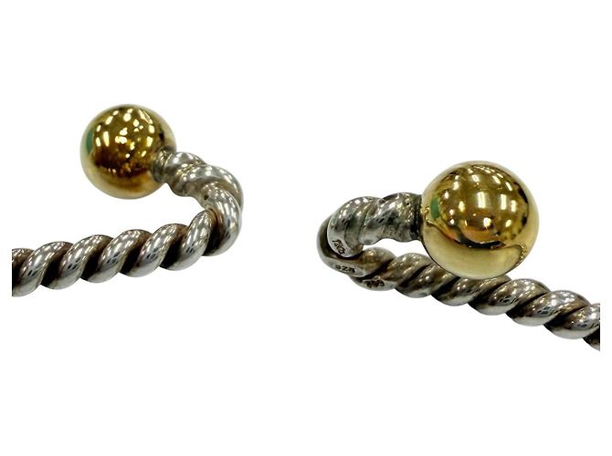 Tiffany & Co. Bracciale Rigido Double Eye Twist Argento D'oro - vista 6