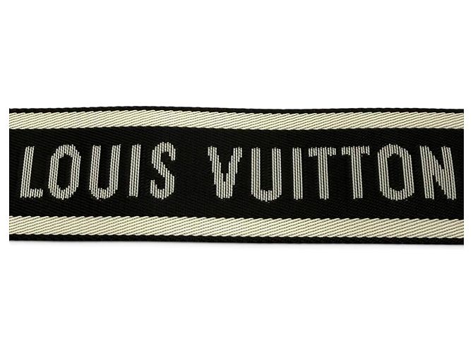 Tracolla in pelle con logo Louis Vuitton Nero - vista 5
