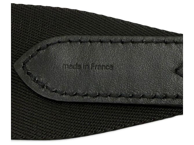 Tracolla in pelle con logo Louis Vuitton Nero - vista 7