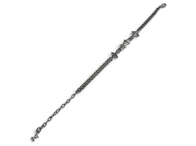 Bracciale con charm argentato Louis Vuitton Argento - vista 2