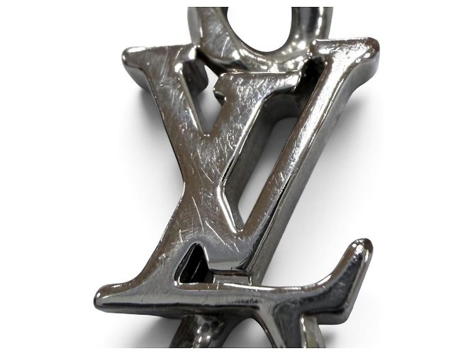 Bracciale con charm argentato Louis Vuitton Argento - vista 4