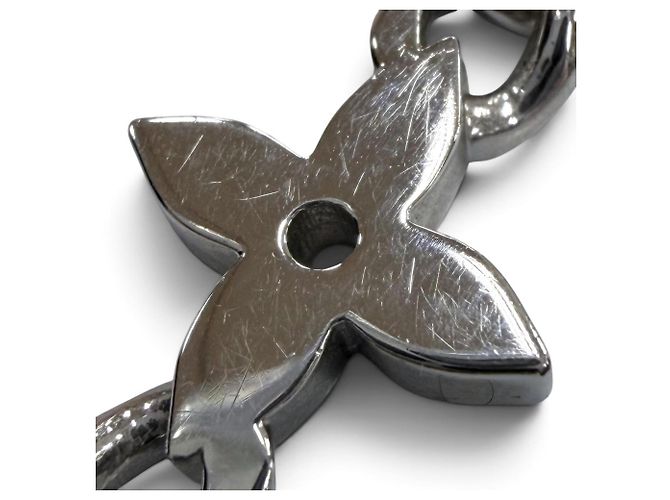 Bracciale con charm argentato Louis Vuitton Argento - vista 5