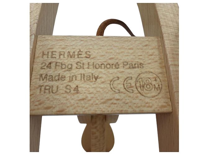 Hermès Borsa in pelle Hermes design cavallo a dondolo - vista 9
