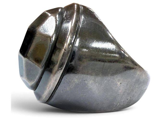 Anello Bottega Veneta Polygon AG925 Argento - vista 2
