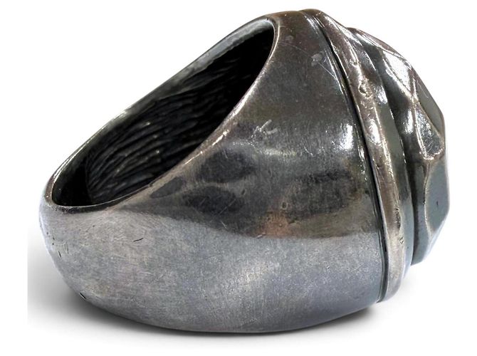 Anello Bottega Veneta Polygon AG925 Argento - vista 4