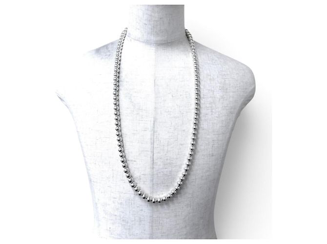 Tiffany & Co Tiffany HardWear Long Ball Halskette Silber - Ansicht 2