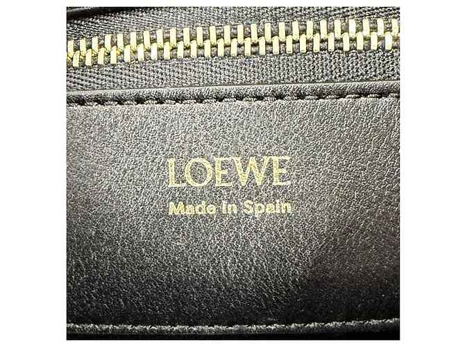 Borsa Loewe Madrid - Borsa a mano piccola in pelle morbida Nero - vista 12