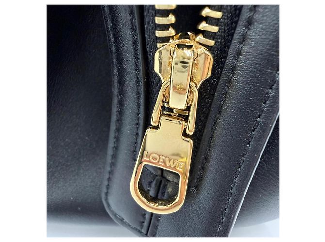 Borsa Loewe Madrid - Borsa a mano piccola in pelle morbida Nero - vista 13