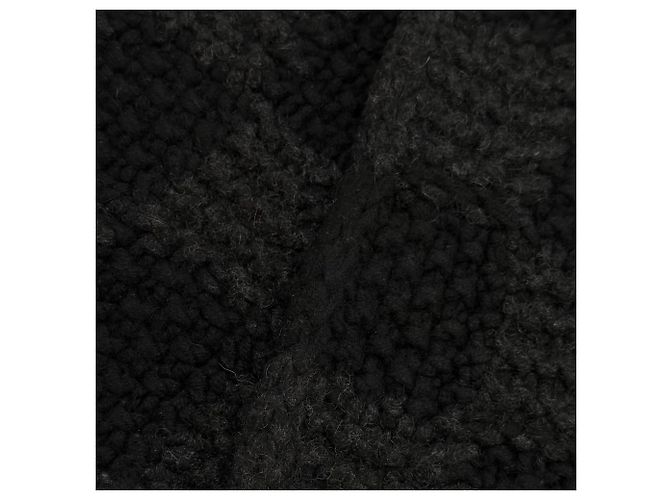 Stola in cashmere e pelle Louis Vuitton Nero - vista 5