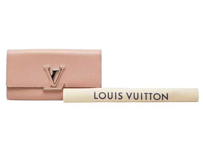 Louis Vuitton Portefeuille Capucines Long Wallet Rosa - vista 13