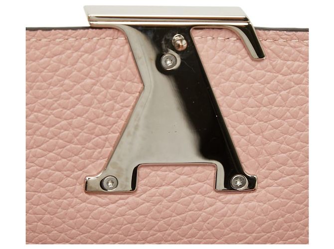 Louis Vuitton Portefeuille Capucines Long Wallet Rosa - vista 7