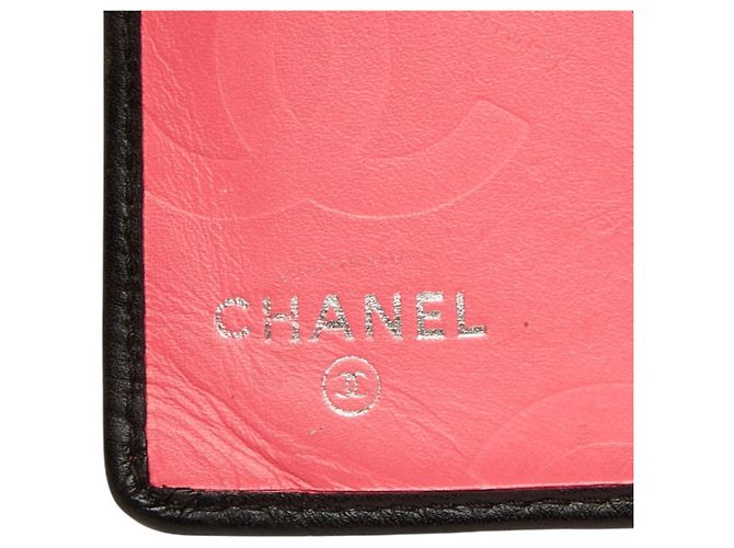 Portafoglio lungo Chanel Cambon Line in pelle nera Nero - vista 9